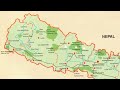 nepal tourist map