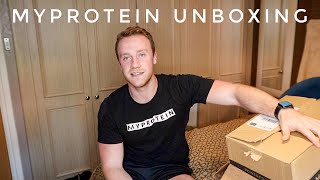 MyProtein UNBOXING | August & September Haul & Try On