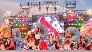 [4K] The 日本海　にっぽんど真ん中祭り 2019 どまつり セミファイナル ゲストチーム演舞 (中央)