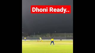 Dhoni Six at CSK Practice