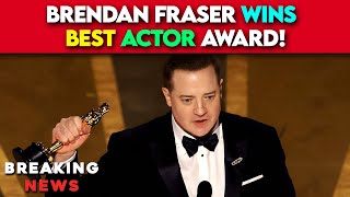 Brendan Fraser Wins Best Actor Oscar Award!