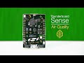 air quality sensor in thunderboard sense iot kit from silicon labs