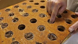 Making Chocolate Potato Chip Cups