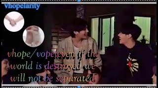 vhope/vope: even if the world is destroyed we will not be separated