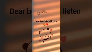 Dear Bestfriend 😅🤣 | #status #love #explore #btsfunny #sad #statusquotes #foryou #song #friends