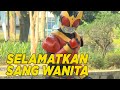 Kamen rider berusaha untuk menyelamatkan wanita yang diculik | SKETSA