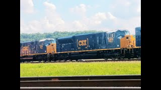 RailFanning Cincy \u0026 KC Juction With New CSX ST70AHS