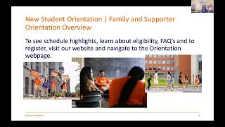 Orientation and First Year Experience