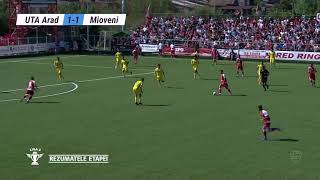 Rezumat Liga 2 | UTA Arad - CS Mioveni 1-1