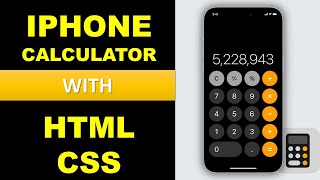 Build an IPHONE Calculator using HTML, CSS and JavaScript