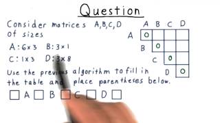 CMM Exercise Quiz - Georgia Tech - Computability, Complexity, Theory: Algorithms