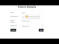 Intern Record System In PHP With Source Code | Source Code & Projects