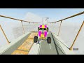 ПРЫЖКИ через ОБРЫВ СМЕРТИ КТО ПЕРЕЛЕТИТ А КТО РАЗОБЬЁТСЯ beamng.drive online beammp