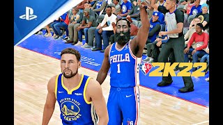 NBA 2K22 [PS5 HD]  Sixers vs Warriors | Next Gen Gameplay