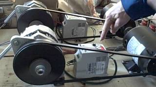 Synchronizing AC generators -- Part 2 (strobe light view)