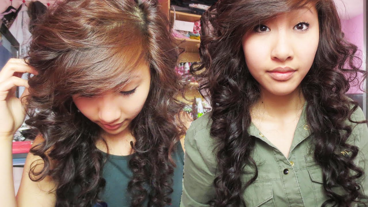 How To Cut Side Swept Bangs Fringe Emily Youtube