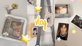 [시즈니/브리즈 브이로그] nctzen/briize vlog ⭐️ nct wish steady qr, opening mail & new binder