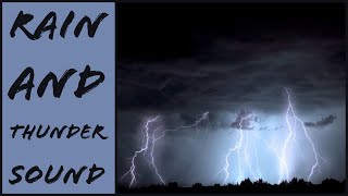 Heavy Thunderstorm Sounds in Malaysia | Thunder & Lightning Ambience for Sleep | HD Nature Video