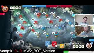 Nooboon and GribnoyLord playing Mushroom Wars 2