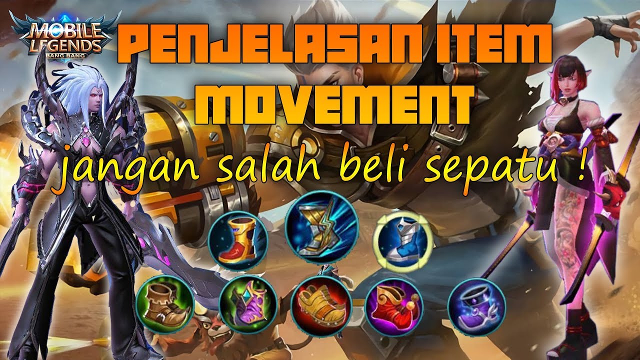 PENTING !! PENJELASAN ITEM SEPATU MOBILE LEGEND SEASON 10 TERBARU - YouTube