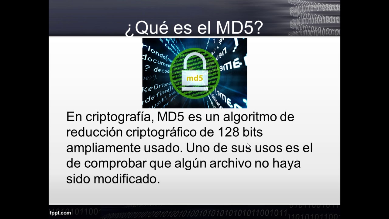 OpenSSL MD5 - YouTube