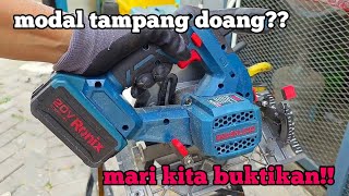 penampilan sih keren... performanya❓|| cordless circular saw Ronix 8902K