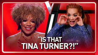 Coach Rita Ora IN TEARS after seeing TINA TURNER impersonator on The Voice | Journey #292
