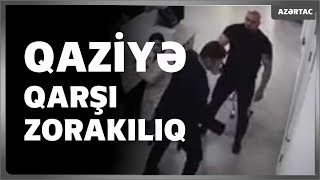 Dövlət Tibbi Sosial Ekspertiza və Reabilitasiya Agentliyindəki insidentin görüntüləri yayılıb