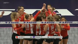 Utah vs. Kansas State | 2024 Women's College Volleyball , Oct 24 2024