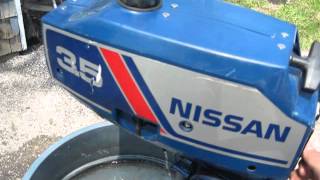 3.5hp Nissan Outboard