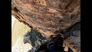 Crimson Chrysalis [Pitch 2 + 3] (11/8/24) | Cloud Tower, Juniper Canyon | Red Rock Canyon