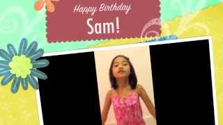 Happy 9th Birthday Sam!