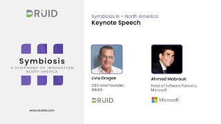 DRUID Symbiosis 3 New York - Keynote Speech by Liviu Dragan, CEO and Founder of DRUID