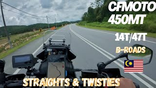 CFMOTO 450MT On Straights & Twisties | POV | [4K]