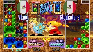 FT5 @spf2t: Vlaxy (MX) vs Gladiador3 (MX) [Super Puzzle Fighter II Turbo spf2 Fightcade] Feb 25