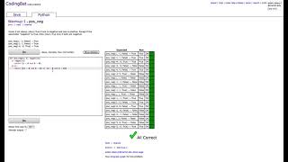 Codingbat Python - Warmup 1 - pos_neg