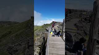 제주도 한라산 백록담 전경 (Panoramic view of Baeknokdam, Hallasan Mountain, Jeju Island) #shorts