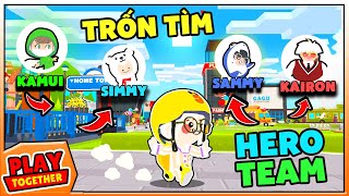 Mr Vịt thử thách TRỐN TÌM cùng HERO TEAM trong Thành Phố Play Together !!