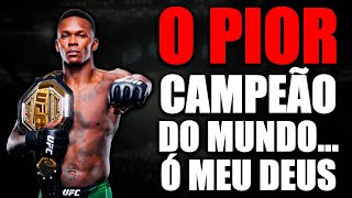 ADESANYA AGORA É O PIOR CAMPEÃO E O MAIS CHATO DO MUNDO!