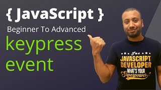 javascript bangla tutorial 59 : DOM | Keypress listener
