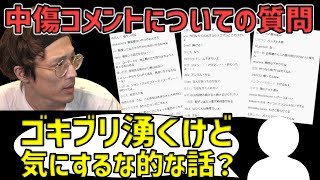 誹謗中傷コメントについてリスナーから質問「ゴキブリ湧くけどまぁそういうもんだから的な？」【マゴ】