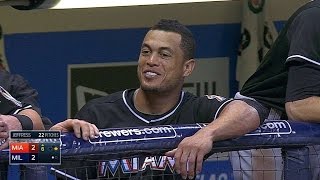 MIA@MIL: Broadcasters discuss of Stanton's first name