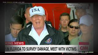 Trump Breaking News 9 14 9 14 17 President Trump Arrives In Irma Ravaged Florida