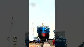 Ship Launched (Reverse)#shorts