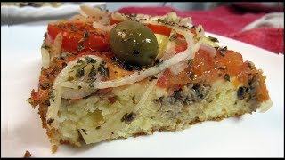 Torta de Sardinha com Tomate do Tempo da Vovó