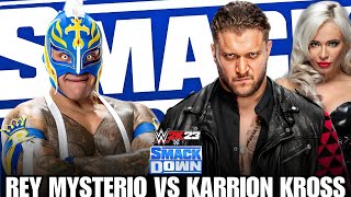 Rey Mysterio vs Karrion Kross Full Match WWE SmackDown 24 Feb,2023 Highlights