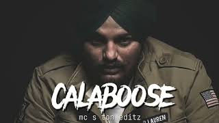 sidhu moose wala slowed reverb lofi song (calaboose) #attituderingtone mc s ton editz