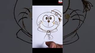 How to Draw Doraemon in Mehndi | Mehndi Design for Kids | Letstute mehndi