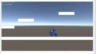 Megaman controller test in Unity