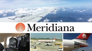 Meridiana McDonnell Douglas MD-82 Bologna to Olbia FULL FLIGHT